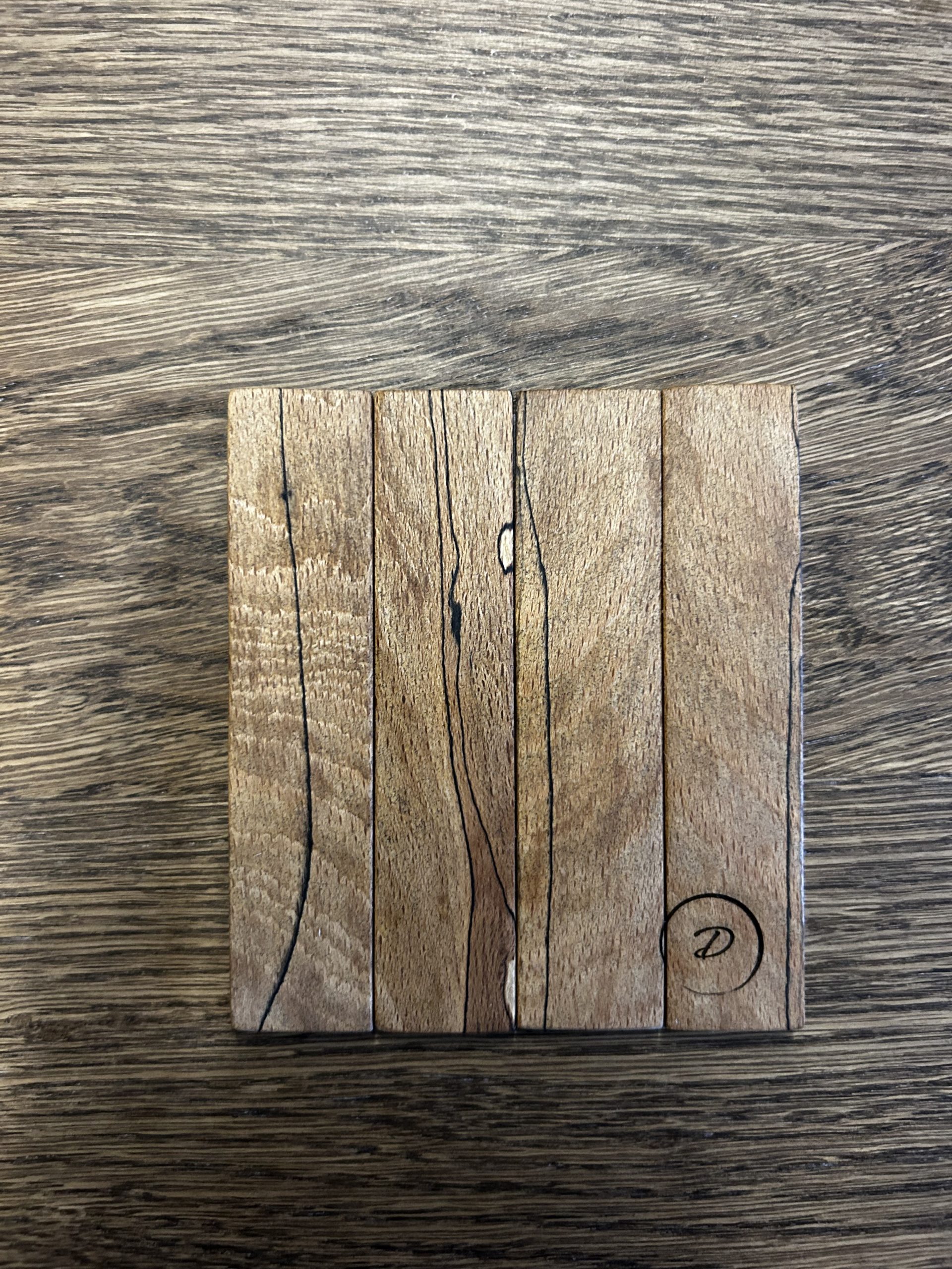 Spalted Beech Coaster